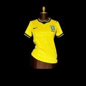 Camisa do Brasil Amarela Nike