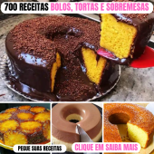 700 Receitas Bolos, Tortas e Sobremesas