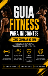 Ebook de guia fitnes e melhor saúde