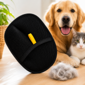 Luva Tira Pelo Pet Reutilizável Removedora de Pelos para Sofá, Roupas e Cama.