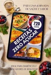 720 receitas zero açúcar
