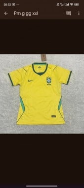 Camisa Seleção Brasileira I 26/27 - Torcedor Masculina - Amarela