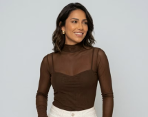 Blusa De Tule