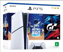 Console Playstation®5 Slim Disk - Pacote Astro Bot E Gran Turismo 7 Branco