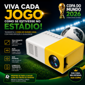 Mini Projetor de Telas