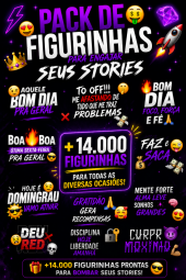 Pack figurinhas