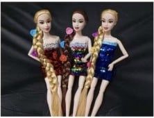 Boneca Fashion Articulada Tipo Barbie - com muito Estilo, Brilho e Diversão!