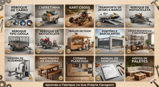 Faça você mesmo na garagem da sua casa,projetos fáceis de entender