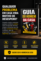 Ebook guia do homem da casa