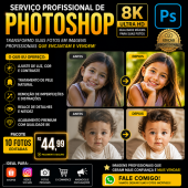 Edição profissional em até 10 fotos Qualidade ULTRA REALISTA 8K