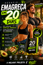 Ebook Alimentar e Treinos - Desafio 20 Dias