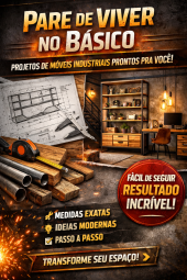Projetos de móveis industriais