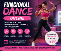 Aula Funcional Dance Online