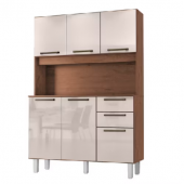 Armário de Cozinha 6 portas e 2 gavetas