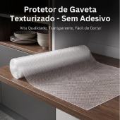 1/2/3 Forro Antiderrapante Para Gaveta, Geladeira E Guarda Roupas- Transparente 0,6*3M Evita Desliza