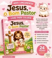 PDF Ebook para colorir: Jesus o Bom pastor