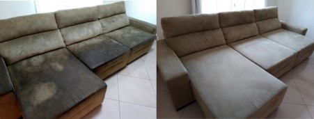 Lavagem de Sofá