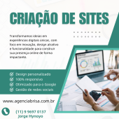 Criação de sites profissionais para empresas.