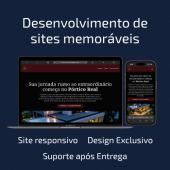 Site Profissional e Otimizado para Todas as Telas