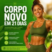 E-book - Corpo Novo em 21 Dias , Sem Passar Fome e Sem Academia , emagrecimento saudável
