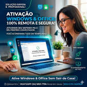 Ativação de Windows e Office com Suporte Online