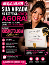 Curso EAD - Cosmetologia e Estética Aplicada
