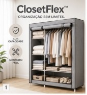 ClosetFlex Guarda-Roupa Portátil Organizador Inteligente