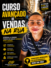 Curso Avançado de Vendas na Rua