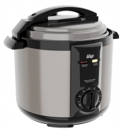 Entrega p/ todo Brasil - Panela de Pressão Elétrica - WAP 5 Llitros - Antiaderente Inox e Preta