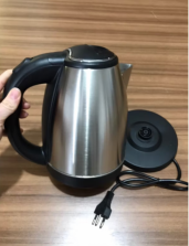 Chaleira Elétrica 1,8 Litros Inox Ideal para Chá, Café e Chimarrão