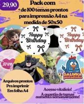 Pacs para artes de impressao