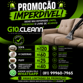 Limpeza e Higienização de Estofados
