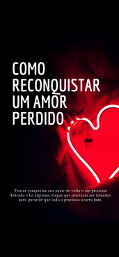 Ebook Como reconquista um amor perdido 27 páginas ainda existe esperança para o seu amor