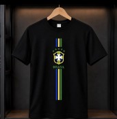 Camiseta Masculina Brasil estilo copa do mundo - Estilosa Casual Moderna Confortável