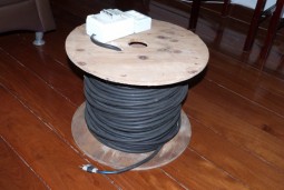 Extensão elétrica 100metros cabo 2x4mm