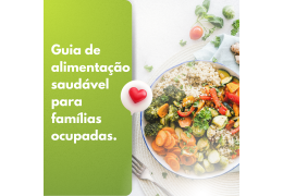 Ebook guia de alimentação saudável para famílias ocupadas