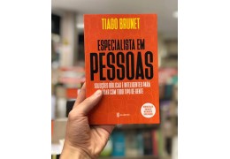 Livro: Especialista em pessoas-Tiago Brunet (Físico)