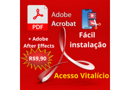 Adobe Acrobat Pro Dc Vitalício + Winrar Pro +After Effectes R$9,90