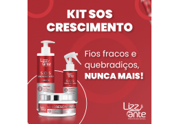 Kit SOS Crescimento Capilar ( Shampoo, máscara de hidratação e tônico)