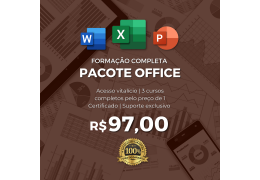 Curso Pacote Office - Word, Excel e Power Point.