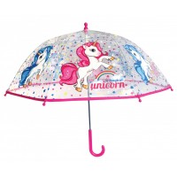 Unicórnio guarda-chuva menina