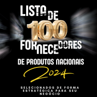 Lista de 100 Fornecedores Nacionais