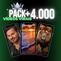 Pack +4.000 Vídeos Virais Lucrativos