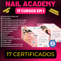 Nail Academy - Curso Do Zero à Especialista em Designer de Unhas
