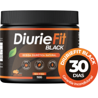DiurieFit Black - Pó emagrecedor 10x mais eficaz com sabor de laranja!