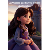 Livro infantil A Princesa que Salvou o Reino das Sombras