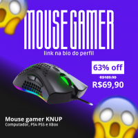 Mouse Gamer KNUP