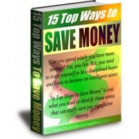 Ebook de 15 maneiras de economizar dinheiro