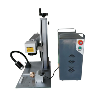 Máquina de marcação a laser de fibra JPT MOPA 20W 30W 60W M7 eixo rotativo incluído para t