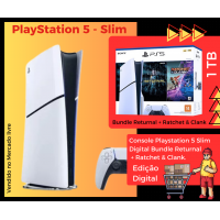 Console Playstation 5 - Slim - Digital - Bundle